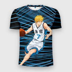Мужская футболка 3D Slim Рёта Кисэ из Баскетбола Куроко