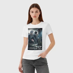 Женская футболка хлопок Гуан Лу Сяоши Чэн в костюмах  - фото 2