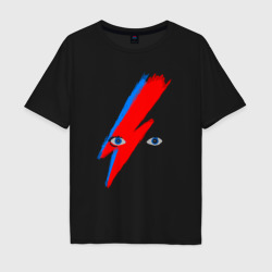 Мужская футболка хлопок Oversize Bowie