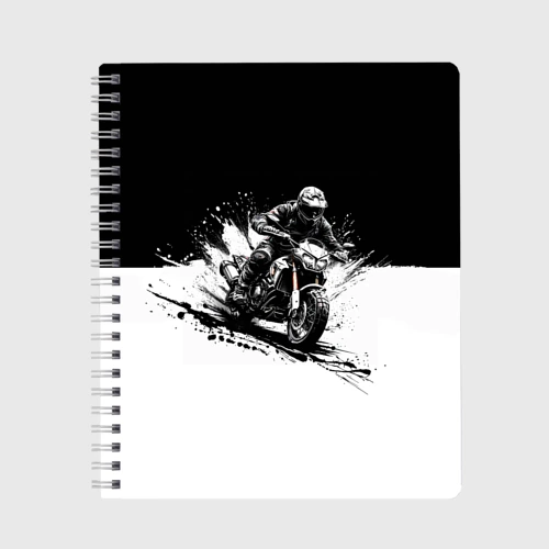 Тетрадь Scrambler Black'n'White
