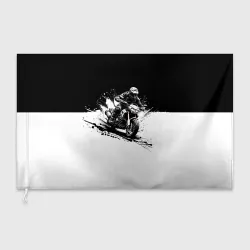 Флаг 3D Scrambler Black'n'White