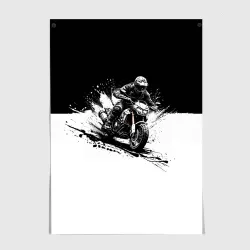 Постер Scrambler Black'n'White