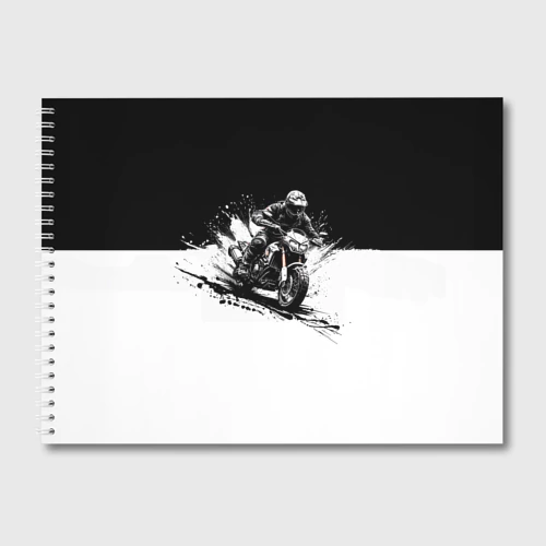 Альбом для рисования Scrambler Black'n'White