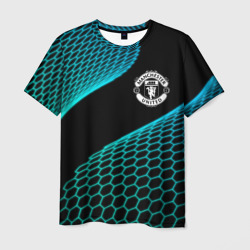 Мужская футболка 3D Manchester United football net