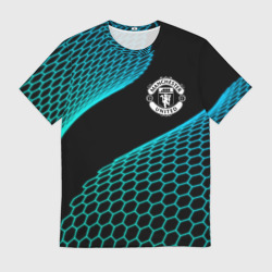 Мужская футболка 3D Manchester United football net