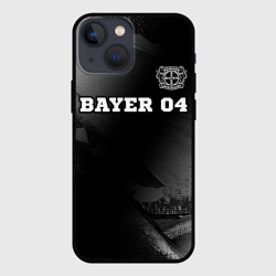 Чехол для iPhone 13 mini Bayer 04 sport на темном фоне посередине