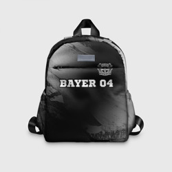 Детский рюкзак 3D Bayer 04 sport на темном фоне посередине