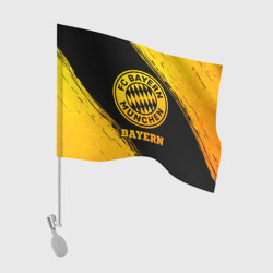 Флаг для автомобиля Bayern - gold gradient