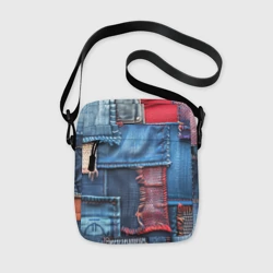 Сумка через плечо 3D Джинсовая форма электрика