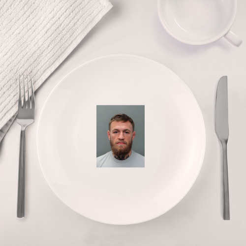 Набор: тарелка + кружка Conor McGregor magshot - фото 4