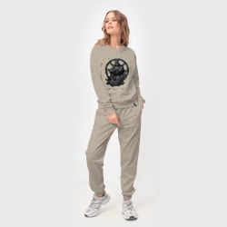 Женский костюм хлопок Русич в солярном круге силы - слава предкам - фото 2