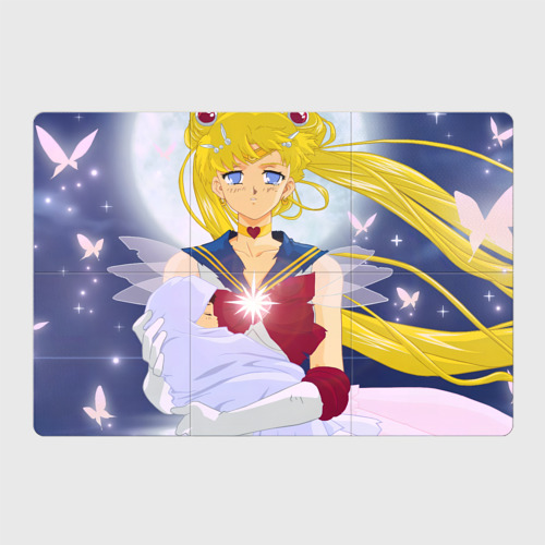 Магнитный плакат 3Х2 Sailor Moon Усаги Цукино и младенец