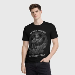 Мужская футболка 3D Славянин - во имя предков во славу рода - фото 2