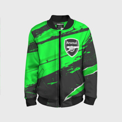 Детский бомбер 3D Arsenal sport green