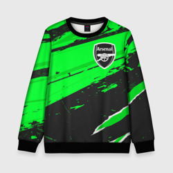 Детский свитшот 3D Arsenal sport green