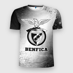 Мужская футболка 3D Slim Benfica sport на светлом фоне