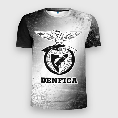 Мужская футболка 3D Slim Benfica sport на светлом фоне, цвет 3D печать