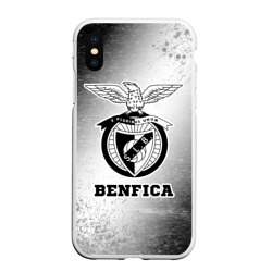 Чехол для iPhone XS Max матовый Benfica sport на светлом фоне