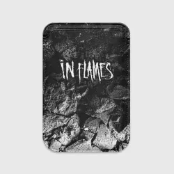 Картхолдер Magsafe магнитный In Flames black graphite