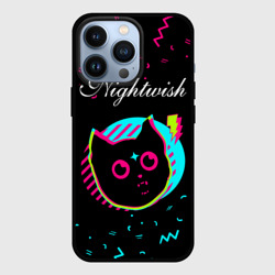 Чехол для iPhone 13 Pro Nightwish - rock star cat