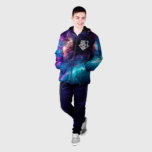 Мужская куртка 3D System of a Down space rock, цвет 3D печать - фото 3