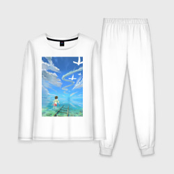 Женская пижама с лонгсливом хлопок Тихиро Огино Хаку