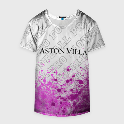 Накидка на куртку 3D Aston Villa pro football посередине, цвет 3D печать - фото 4