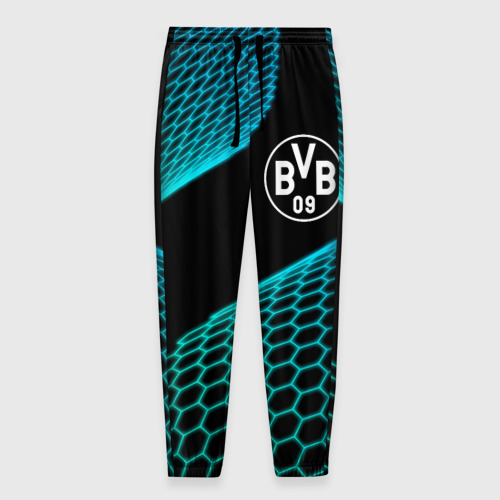 Мужские брюки 3D Borussia football net, цвет 3D печать