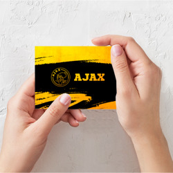 Поздравительная открытка Ajax - gold gradient по-горизонтали - фото 2