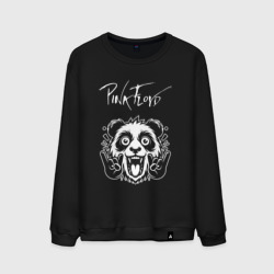 Pink Floyd rock panda – Мужской свитшот хлопок с принтом купить со скидкой в -13%
