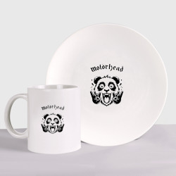 Набор: тарелка + кружка Motorhead - rock panda