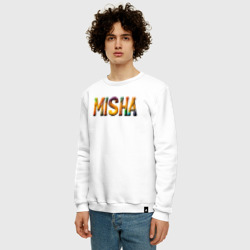 Мужской свитшот хлопок Misha yarn art - фото 2