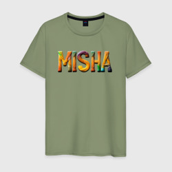 Мужская футболка хлопок Misha yarn art
