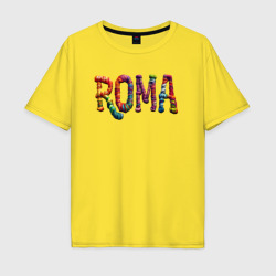 Мужская футболка хлопок Oversize Roma yarn art