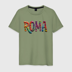 Мужская футболка хлопок Roma yarn art