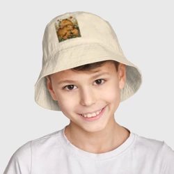 Детская панама хлопок Семья капибар - фото 2