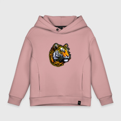 Детское худи Oversize хлопок Cute tiger head