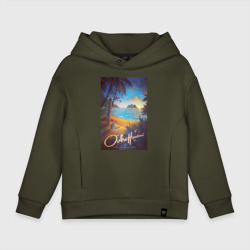 Детское худи Oversize хлопок Old Hawaii