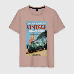 Grand Prix VINTAGE – Мужская футболка хлопок с принтом купить со скидкой в -20%