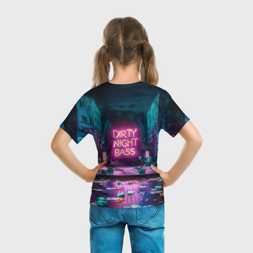 Детская футболка 3D Кибер street, цвет 3D печать - фото 6