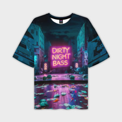Мужская футболка oversize 3D Кибер street