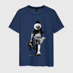 Луффи король пиратов – Мужская футболка хлопок с принтом купить со скидкой в -20%