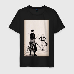 Луффи Зоро Ророноа – Мужская футболка хлопок с принтом купить со скидкой в -20%
