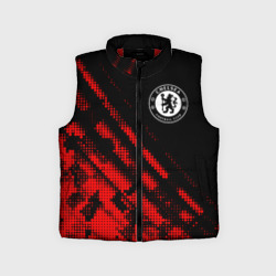 Детский жилет утепленный 3D Chelsea sport grunge