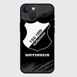 Чехол для iPhone 13 mini Hoffenheim sport на темном фоне
