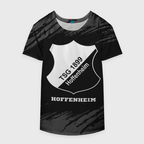 Накидка на куртку 3D Hoffenheim sport на темном фоне, цвет 3D печать - фото 4