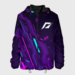 Мужская куртка 3D Need for Speed neon gaming