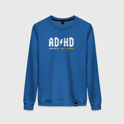 ADHD Highway to ... – Свитшот из хлопка с принтом купить со скидкой в -13%