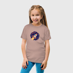 Детская футболка хлопок Впервые в космосе - фото 2