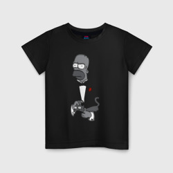 Детская футболка хлопок Homer godfather